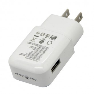 LG 1.8A Fast Adaptive USB Travel Adapter Wall Charger